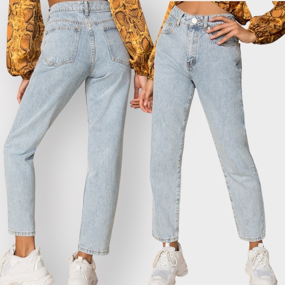 superdown Denim - SUPERDOWN Light Blue Denim Jeans (Sz 28)